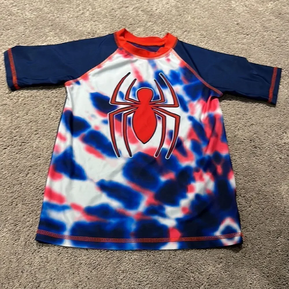 SPIDEY swim set!!! Very good condition! Size medium top and small bottom!